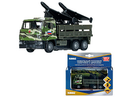 Машина металлическая SB-25-02-1 Камаз комплекс с дронами