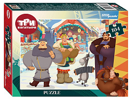 Пазл 104эл. Три богатыря и Пуп Земли 82256