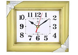 Часы настенные Atlantis 25*20 TLD-6066A золото