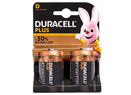 Батарейка Duracell LR20 2bl Plus