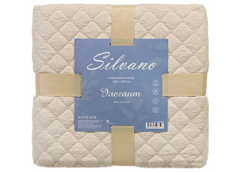 Плед-покрывало 200*180 Жатка Элегант молочный AI-0404010/6840