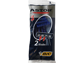 Станок для бритья Бик Астор д/норм.кожи 5шт.0426