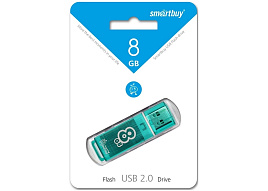 Флеш-драйв Smart Buy 8Gb SB8GBGS-G Glossy series Green зеленый 1206