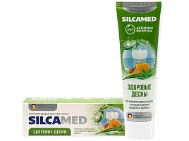 Зубная паста Силка 110г Silcamed Здоровые десны в футляре