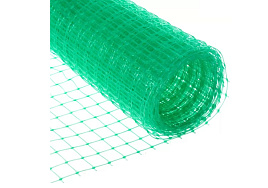 Сетка садовая 15*15мм 100*1000см Зеленый луг 5671