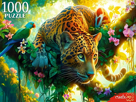 Пазл 1000эл. Леопард на охоте ХП1000-8281