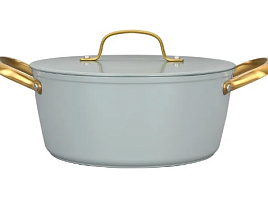 Кастрюля литой алюминий 6,2л ВК-1133 VALENTINA