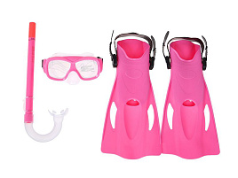 Набор для плавания 25019 (маска, ласты,трубка)
