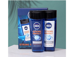Набор мужской Strong Energy(шампунь 250мл+гель д/душа 250мл)