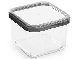 Контейнер для продуктов 0,4л Cubbo Scandi серый 02605