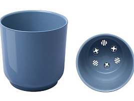 Кашпо цветочное 3,2л Дельта 063484/5282 ментол с/п