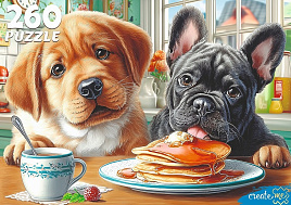 Пазл 260эл. Щенки сладкоежки П260-3163