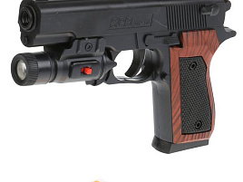 Пистолет с пульками 1B01157 с фанарем