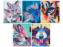 Тетрадь 80л.  Т5ск80 59381 "Cute art"