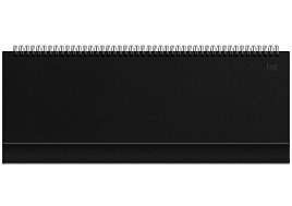 Планинг недатированный BG Pu_21845 "Ariane. Black" 56л., 330*130мм, балакрон
