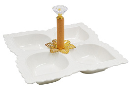 Менажница керамика 205-608 Пломбир