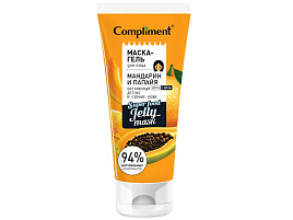 Маска-гель для лица Compliment Мандарин и папайя Детокс и сияние 130мл