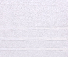 Полотенце 50*90 махровое LUNA белый 5123