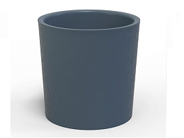 Кашпо цветочное 2,5л Genius 76405/4055 серый с поддоном
