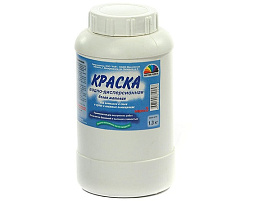 Краска в-д для потолка 1,3кг Магия радуги 0012