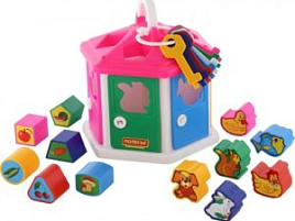 Логическая игрушка 6196 Домик