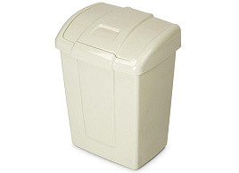 Контейнер для мусора 9л Форте С340СЛК слоновая кость