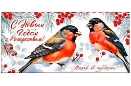 Конверт для денег С Новым годом! 90-3887-Т и Рождеством!