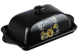 Масленка керамика 824-639 Лимонный курд