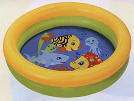 Надувной бассейн И59409 Рыбки 61*15 15л