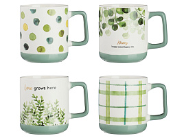 Кружка 370мл 806-200 Грин лайф микс