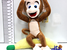 Мягкая игрушка Обезьянка Добытчик Арчи 30см. 681158