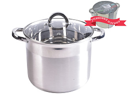 Кастрюля нержавейка 8,8л Millet ML-9024-H индукция 8313