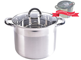 Кастрюля нержавейка 8,8л Millet ML-9024-H индукция 8313