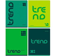 Тетрадь 48л.  Т5ск48 11028 "Monocolor. Green trend"