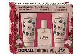 Набор женский Dorall Collection Miss Blossom(т.в.30мл+гель д/д 50мл+лосьон д/тела 50мл)