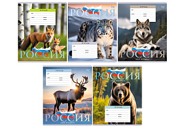 Тетрадь 18л. клетка  Т5ск18 12042 "Патриотизм. Родина", эконом