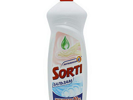 Средство для посуды Капля-Сорти  450мл.Бальзам с Витамином Е 1806-3