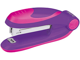 Степлер Berlingo №10 DSp_10315 "Fuze" до 15л., 50 скоб, пластиковый корпус, фиолетовый