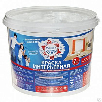 Краска в-д интерьерная 7кг Русские Узоры 1319