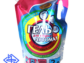 Стиральный порошок жидкий Вестар 2л.Колор мягкая упаковка