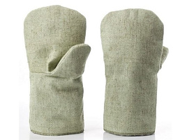 Рукавицы Рук 002 брезентовые с двойным налодон.Люкс