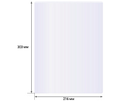 Пленка для ламинатора OfficeSpace LF7093 А4 216*303мм (200мкм) глянец 100л.