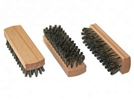 Щетка для обуви натур. темн.ворс 14см Б/024