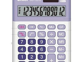 Калькулятор Uniel настольный UD-152 12 разрядный, двойное питание, 147x100x35