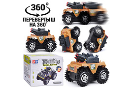 На батарейках 160A Машина перевертыш Танкист