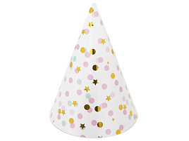 Колпак 6231762 Конфетти нежный микс (6шт)