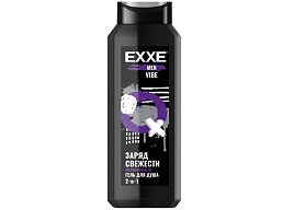 Гель для душа мужской EXEE 2в1 400мл Увлажняющий