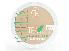 Пудра Триумф СТР16 Green Tea Compact Powder т.03 песочно-бежевый