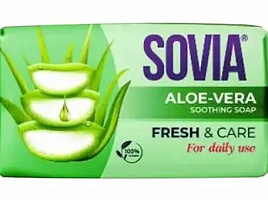 Мыло Sovia 140гр Алоэ