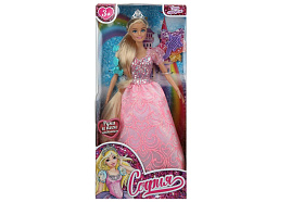 Кукла модель 66001P-LH7-S-BB-WOD София ферма 29см